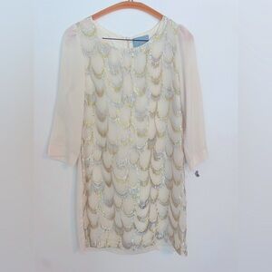 SKIES ARE BLUE 3/4 sleeve dress